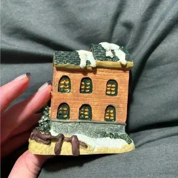 1991 ALBERT E PRICE SPIRIT OF AMERICA VICTORIAN CHRISTMAS HOUSE - Picture 3 of 10